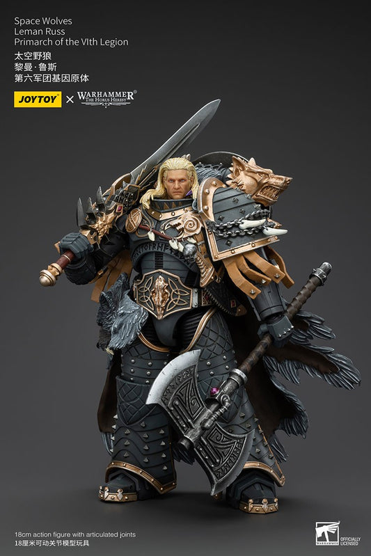 JoyToy Warhammer: Leman Russ, Primarch of the Space Wolves (1/18)