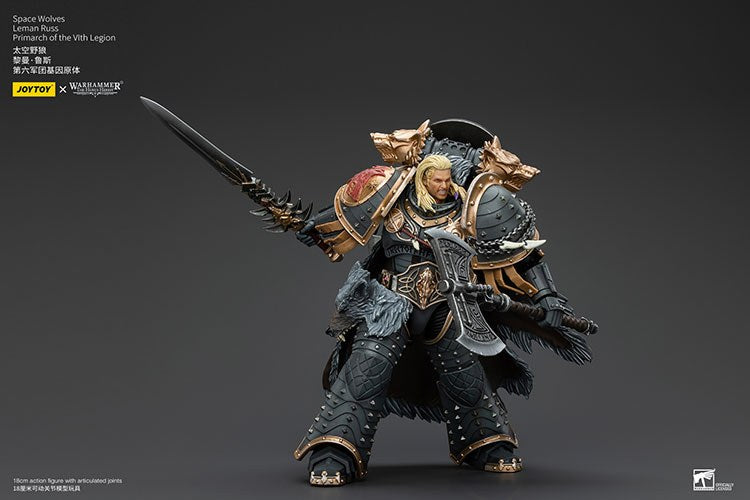 JoyToy Warhammer: Leman Russ, Primarch of the Space Wolves (1/18)