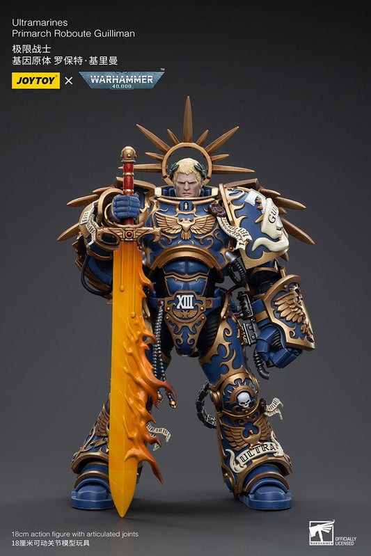 JoyToy Warhammer: Roboute Guilliman, Primarch of the Ultramarines (1/18)