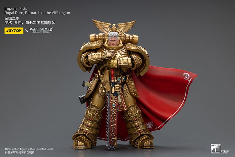 JoyToy Warhammer: Rogal Dorn, Primarch of the Imperial Fists (1/18)