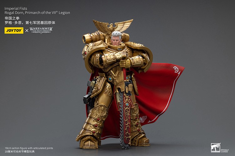 JoyToy Warhammer: Rogal Dorn, Primarch of the Imperial Fists (1/18)