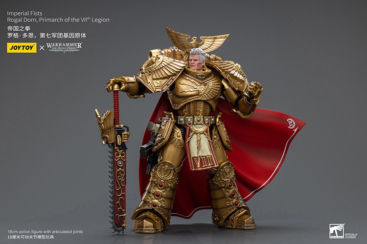 JoyToy Warhammer: Rogal Dorn, Primarch of the Imperial Fists (1/18)