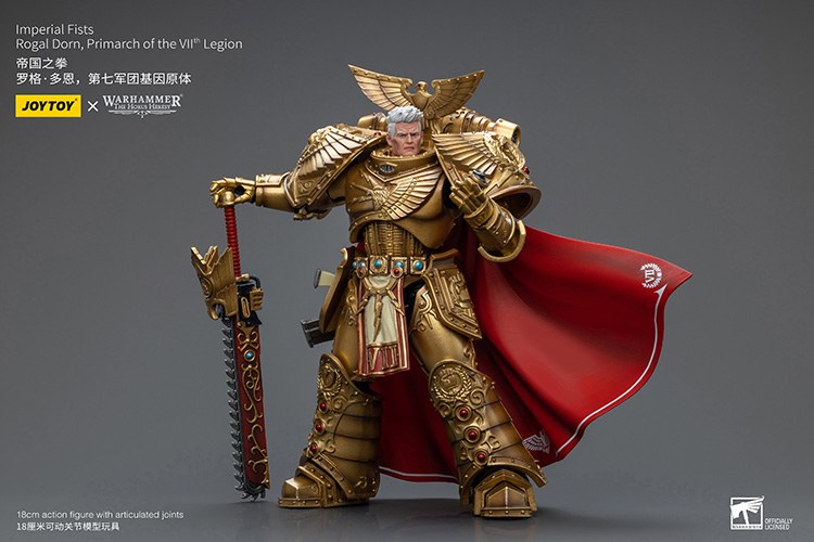JoyToy Warhammer: Rogal Dorn, Primarch of the Imperial Fists (1/18)
