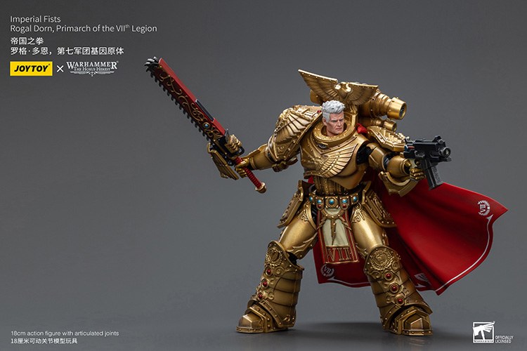 JoyToy Warhammer: Rogal Dorn, Primarch of the Imperial Fists (1/18)