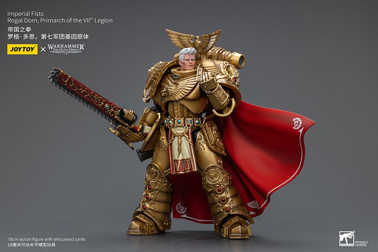 JoyToy Warhammer: Rogal Dorn, Primarch of the Imperial Fists (1/18)