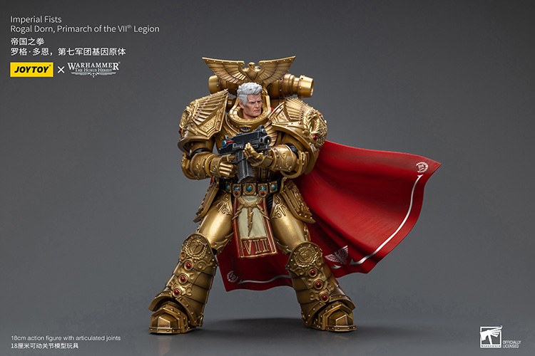 JoyToy Warhammer: Rogal Dorn, Primarch of the Imperial Fists (1/18)