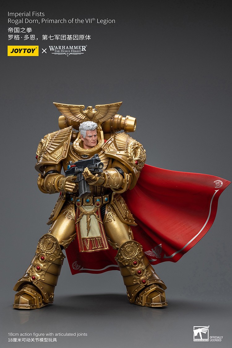 JoyToy Warhammer: Rogal Dorn, Primarch of the Imperial Fists (1/18)