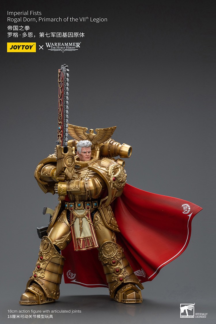 JoyToy Warhammer: Rogal Dorn, Primarch of the Imperial Fists (1/18)