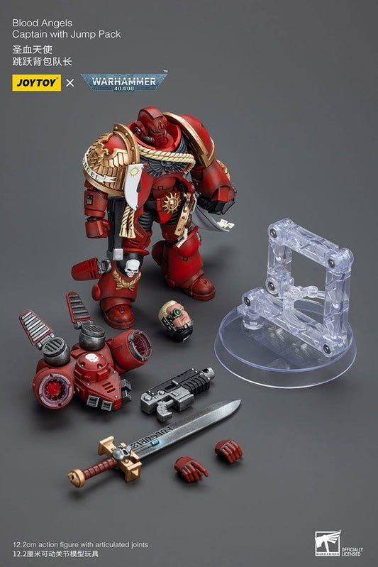 JoyToy Warhammer Blood Angels Captain with Jumpack