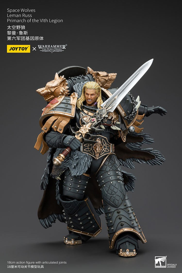 JoyToy Warhammer: Leman Russ, Primarch of the Space Wolves (1/18)