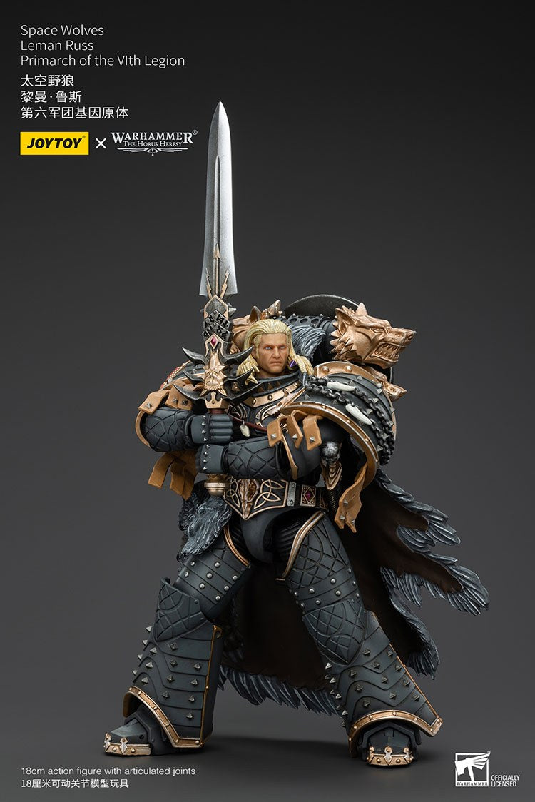 JoyToy Warhammer: Leman Russ, Primarch of the Space Wolves (1/18)
