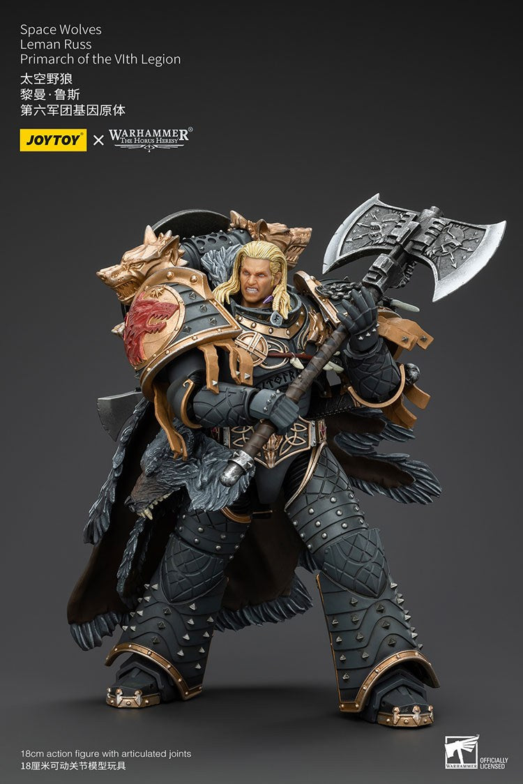 JoyToy Warhammer: Leman Russ, Primarch of the Space Wolves (1/18)