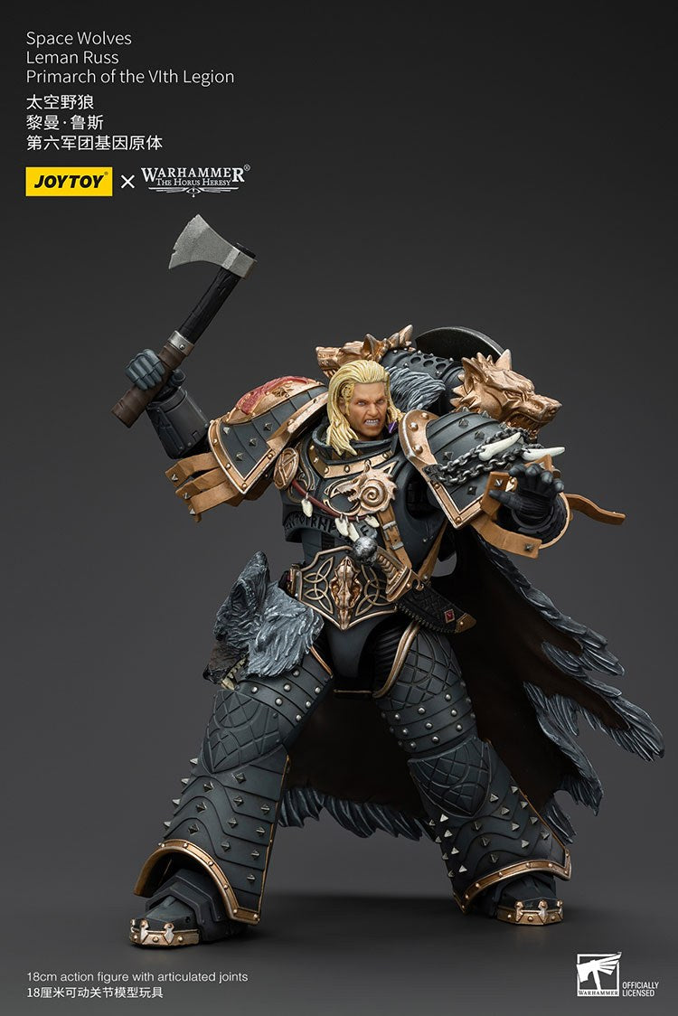 JoyToy Warhammer: Leman Russ, Primarch of the Space Wolves (1/18)