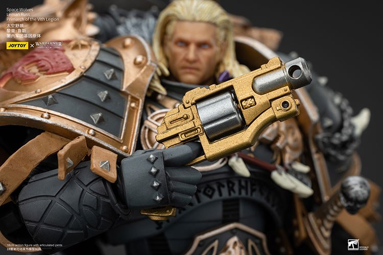 JoyToy Warhammer: Leman Russ, Primarch of the Space Wolves (1/18)