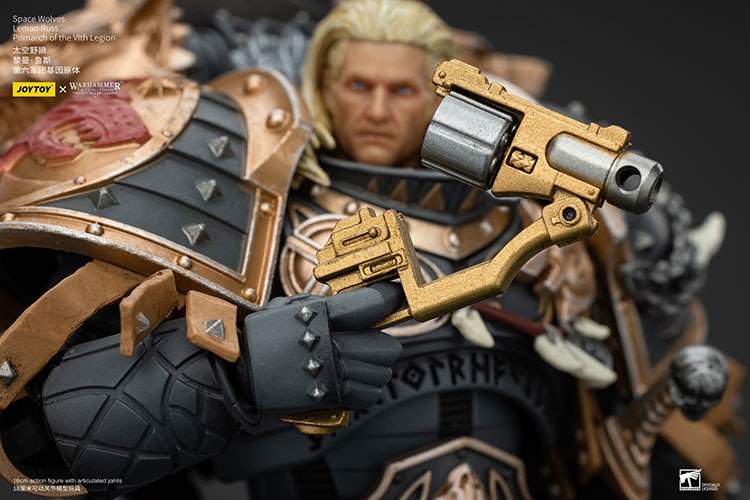 JoyToy Warhammer: Leman Russ, Primarch of the Space Wolves (1/18)