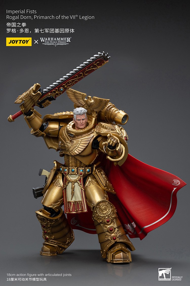 JoyToy Warhammer: Rogal Dorn, Primarch of the Imperial Fists (1/18)