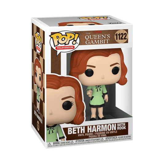 Funko Pop! Queen's Gambit, Beth Harmon with Rook