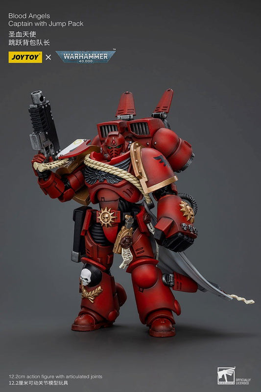 JoyToy Warhammer Blood Angels Captain with Jumpack