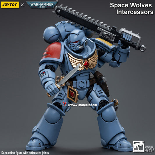 JoyToy Warhammer Space Wolves Intercessor
